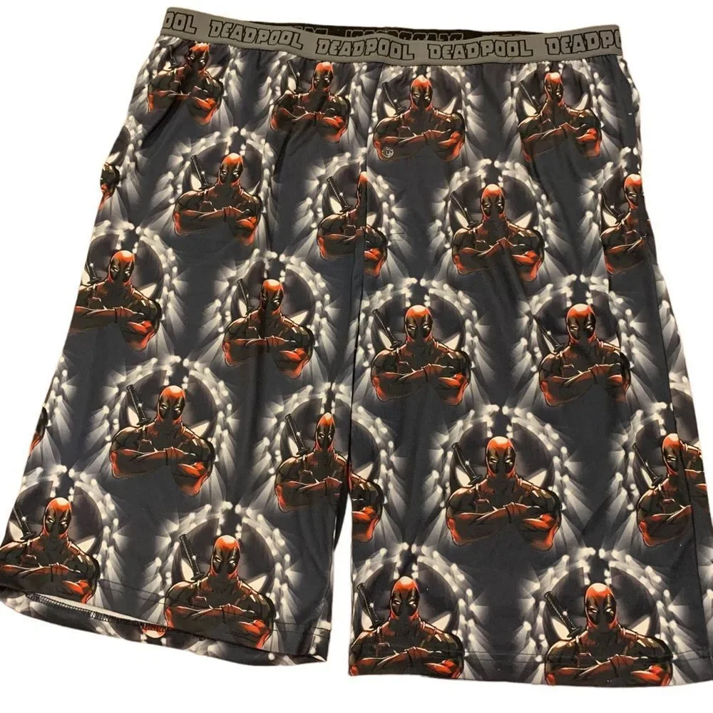 Marvel Deadpool Sleep Shorts‎ XXL